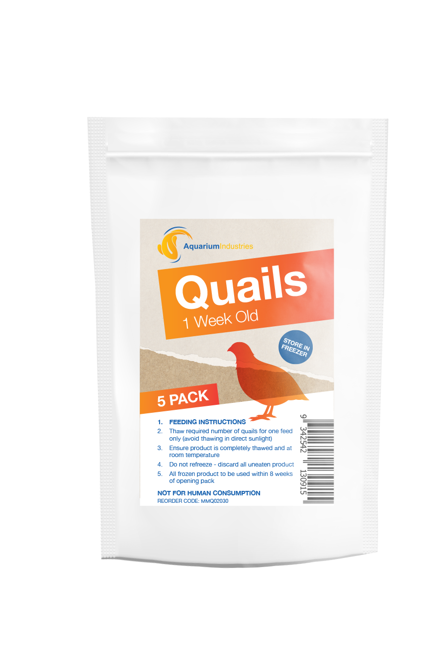 Frozen Quail 1 Week (5pk)