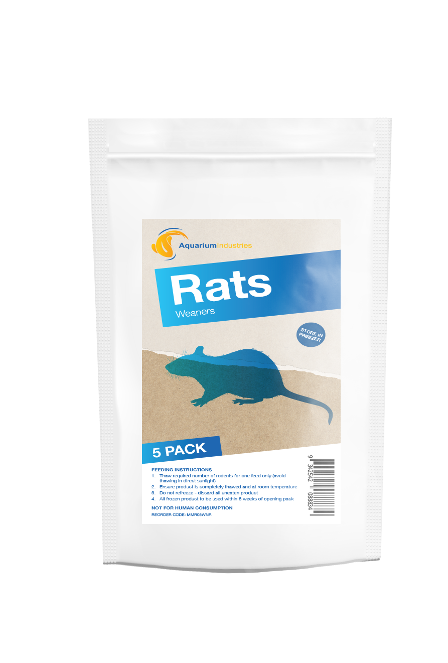 Frozen Rat Weaners (5pk)